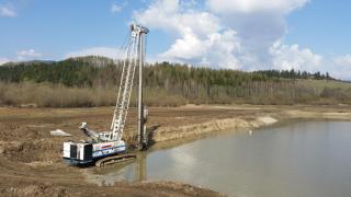 SOILMEC SC-40 + nárazové beranidlo IHC